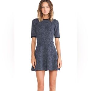 NWT A.L.C. ‘Deele’ Knit Flare Mini Dress • S